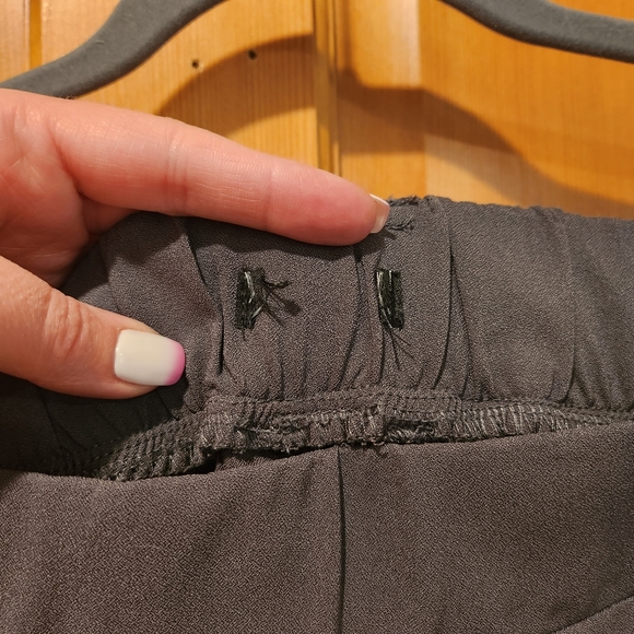 Torrid taper stretch pull-on crepe high rise tie front pant - Picture 9 of 9